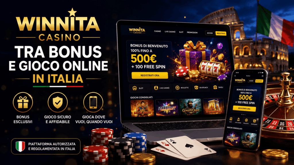 Winnita Casino tra bonus e gioco online in Italia